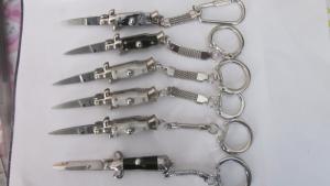 Group of 6 minature stiletto keychains