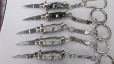 Group of 6 minature stiletto keychains