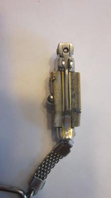Vintage Italian stag stiletto key chain