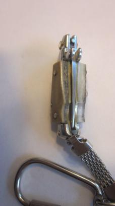 Vintage Italian stag stiletto key chain