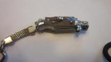 Vintage Italian stag stiletto key chain