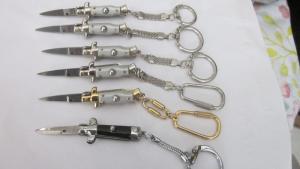 Group of 6 minature stiletto keychains