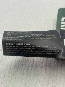 CRKT 6860 Ignitor T Assist Open Manual Pocket Knife Been Discontinued