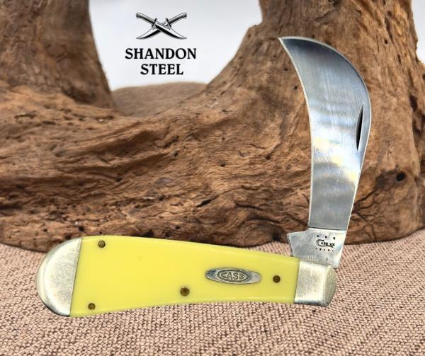 Case XX 2013 Yellow Synthetic Hawkbill 31011 CV Blade Rare Discontinued (17)