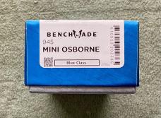 BENCHMADE 945 Green Aluminum Handle Mini Osborne Plain S30V Blade Knife NIB