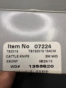 Case Tony Bose Cattle Knife
