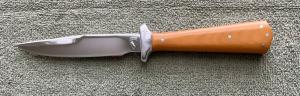 Vintage Custom 1976 Norm Levine Dragon Knives Boot Knife Letter Opener  Scrimmed