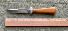 Vintage Custom 1976 Norm Levine Dragon Knives Boot Knife Letter Opener  Scrimmed