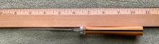 Vintage Custom 1976 Norm Levine Dragon Knives Boot Knife Letter Opener  Scrimmed