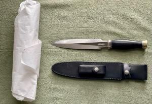 Randall Made Knife Model 2-8” Fighting Stiletto Knife W/Extras New