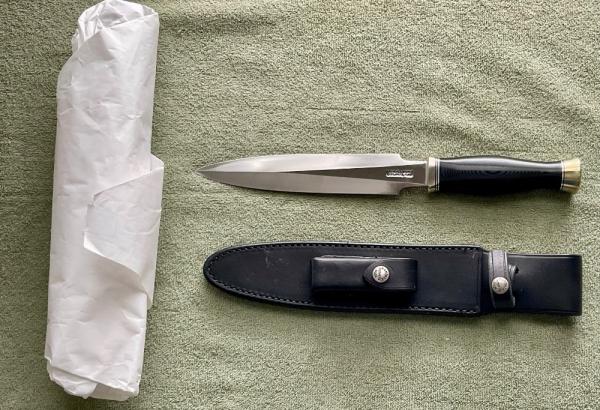 Randall Made Knife Model 2-8” Fighting Stiletto Knife W/Extras New