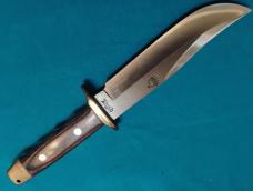 VINTAGE MIB RG46 RIGID BEAR PAW STAINLESS JAPAN FIXED BLADE HUNTING SKINNING BOWIE KNIVES SHEATH