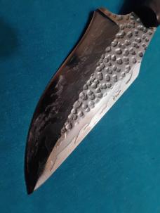 VINTAGE CUSTOM HANDMADE HUNTING SKINNING SURVIVAL FIXED BLADE SHEATH KNIFE KNIVES OLD