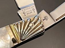 B.Boker Tree Brand Solingen Germany 4 Blade Mother Of Pearl Congess Long Pull Knife Worked Bols.MINT