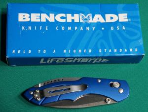 VINTAGE BENCHMADE BM-921 SWITCHBACK AS NEW WITH ORIGINAL BOX
