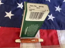 Case xx 2006 Eisenhower Knife Mdl# 06263 SS w/ Super Chestnut Handles w/ scrolled bolsters -NOS
