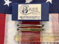 1992 & 1994 Case Classic Whittlers (Mdl# 63083) w/ Yellow & Orange Bone Handles -NOS