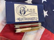 1992 & 1994 Case Classic Whittlers (Mdl# 63083) w/ Yellow & Orange Bone Handles -NOS