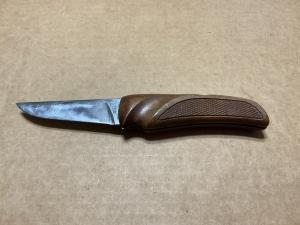 Gerber Walnut Handle Folding Knife VINTAGE