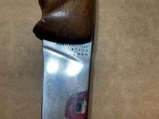 Gerber Walnut Handle Folding Knife, VINTAGE
