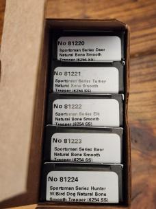 2025 Case Sportsman Series Natural Bone Trapper Set