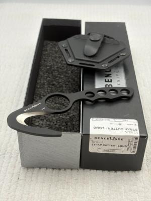 Benchmade 10 Blk Strap Cutter Long Rescue Hook Prototype NIB Made In USA