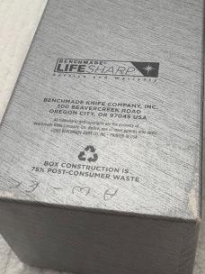Benchmade 10 Blk Strap Cutter Long Rescue Hook Prototype NIB Made In USA