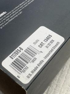 Buck 0117GRS-B Brahma Pro Fixed Blade New In Black Box