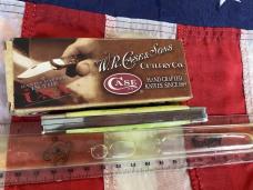 Case xx 2000 Moose Knife (MDL# 6275) w/ Brilliant Lime Green Bone Handles -NOS in Orig 