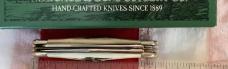 Case xx 2004 Trapper Nut TrapperNut Peanut Knife w Great Stag Handles, scrolled bolsters, +Stag Etch