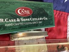 Case xx 2004 Trapper Nut TrapperNut Peanut Knife w Great Stag Handles, scrolled bolsters, +Stag Etch