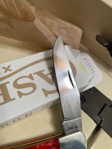 Case Axe Handle CS red bone NIB
