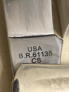 Case Axe Handle CS red bone NIB