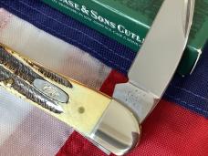 2002 Case xx Whittler Knife (MDL# 6.5355 SS) w/ Sweet Bone Stag Handles -NOS & M/NM