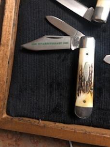 Case XX Pocket Knives Collector's Set 75th Anniversary 1905-1980 NOS Never Used