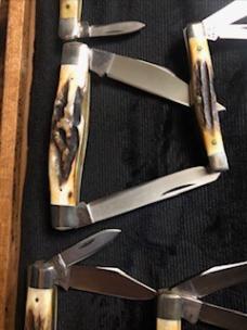 Case XX Pocket Knives Collector's Set 75th Anniversary 1905-1980 NOS Never Used