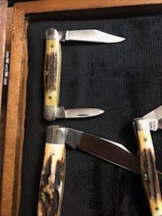 Case XX Pocket Knives Collector's Set 75th Anniversary 1905-1980 NOS Never Used