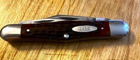 CASE XX WHITTLERWIT "CHERRY RED BONE HANDLES"