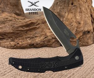 Sog SogZilla Folding Knife SP-01 Lockback Stainless Blade Black Handle (33)
