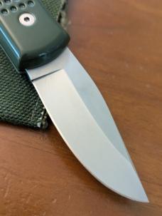 NOS MCM ITALY MADE FLUSH BUTTON AUTOMATIC KNIFE 