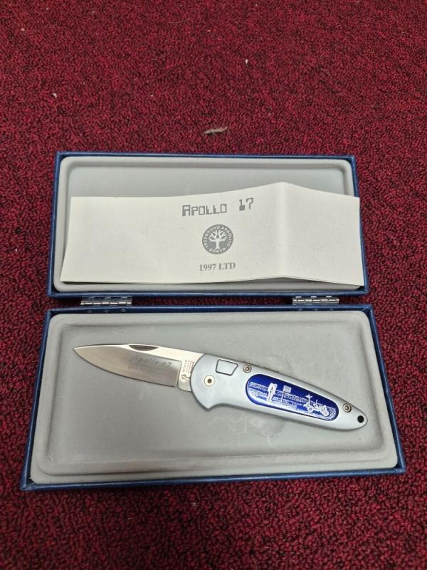 Tree Brand Boker Apollo 17 Anniversary Knife