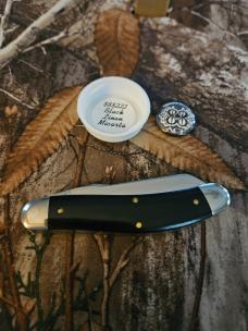 Gec 88 Black Linen Micarta 