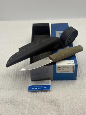 Benchmade 200 Puukko Full Tang Fixed Blade Knife New In Box Made In USA