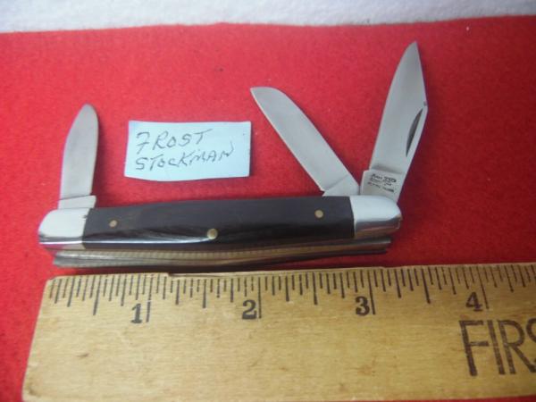 FROST FLYING FALCON STOCKMAN AS FOUND LITTLE IF ANY USEAGE VERY NEAR MINT YEAR UNKNOWN