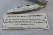 Bulldog Anno Domini Anglo Saxon Whittler Cracked Ice Mint Box Papers 5 1/4" Solingen Germany
