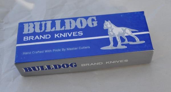 Bulldog Anno Domini 4" Copperhead Cracked Ice Mint Box Papers  Mirror Polished Solingen Germany