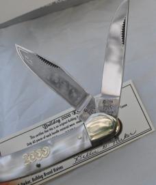 Bulldog Anno Domini 4" Copperhead Cracked Ice Mint Box Papers  Mirror Polished Solingen Germany
