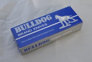 Bulldog Anno Domini 3 Blade Stockman 4" Closed Cracked Ice Mint Box Papers  Solingen Germany