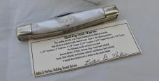 Bulldog Anno Domini 3 Blade Stockman 4" Closed Cracked Ice Mint Box Papers  Solingen Germany