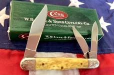Case xx Case Brothers Special Whittler Knife Mdl# 6383 SS w/ Great Bone Handles + scrolled bolsters